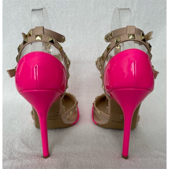 🆕 Neon Pink Heels 👠 - Picture 4 of 7